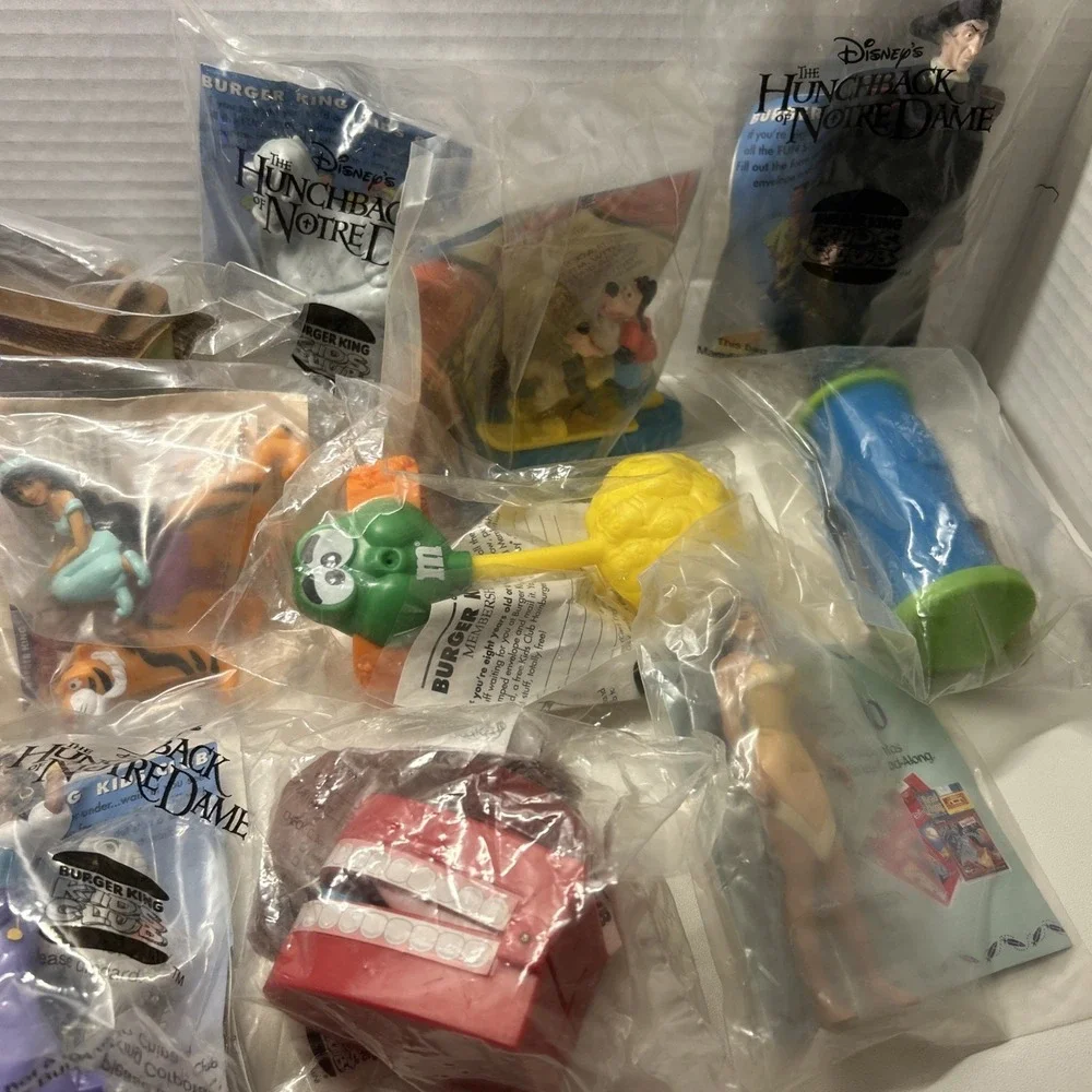 Vintage  1990's Burger King  Kids Club Toys Lot of 13 Collectible Figures G50
